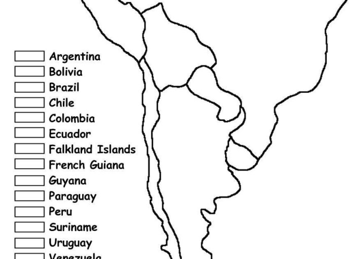 Speaking map countries spanish printable quiz printables game