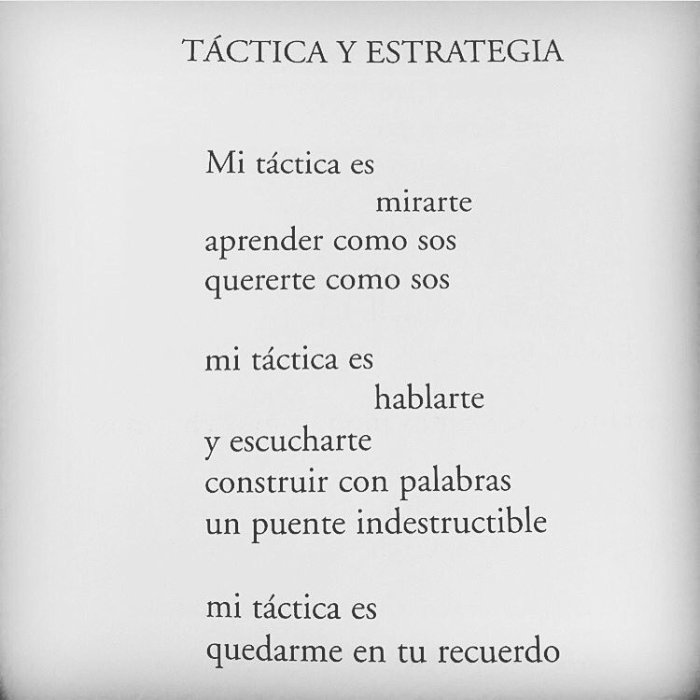 Tactica y estrategia mario benedetti