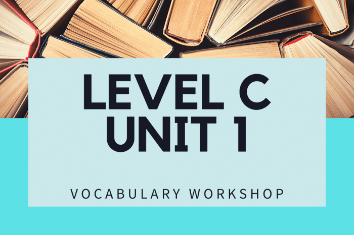 Vocabulary workshop unit 2 answers level e