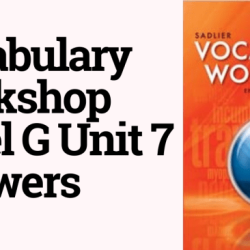 Vocabulary workshop unit 2 answers level e