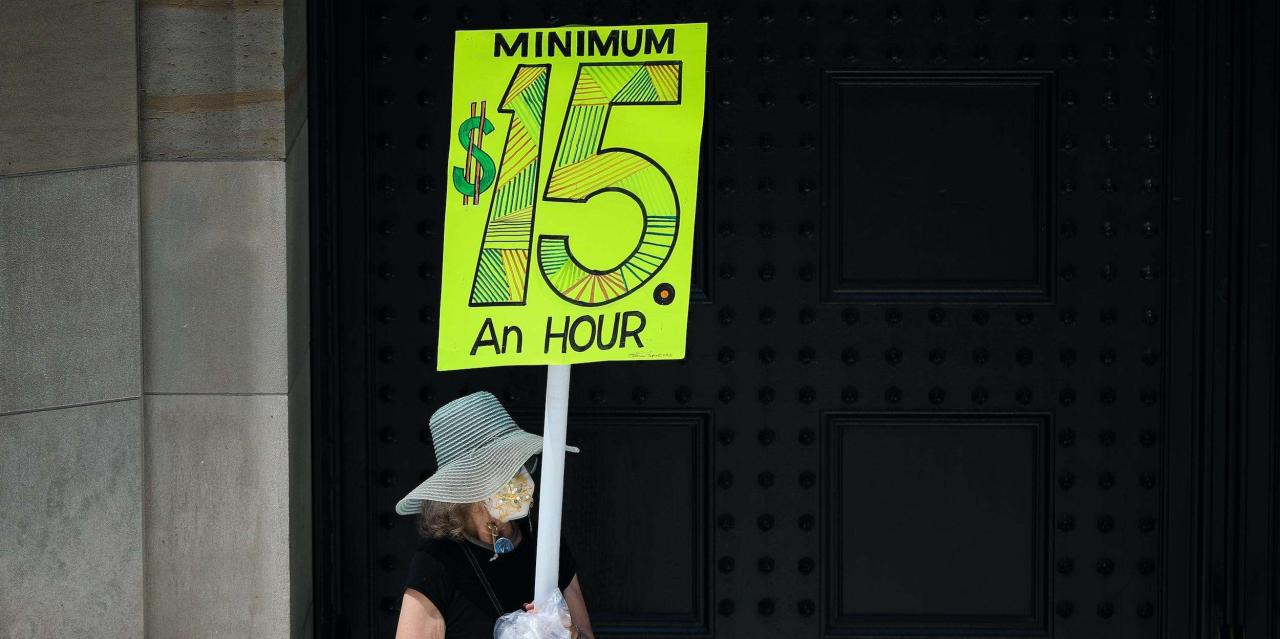 Libertarian views on minimum wage