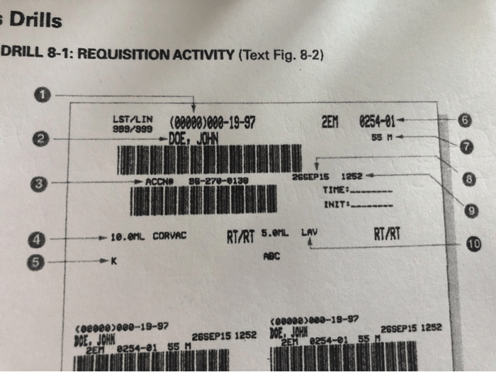 Skills drill 11-1 requisition activity