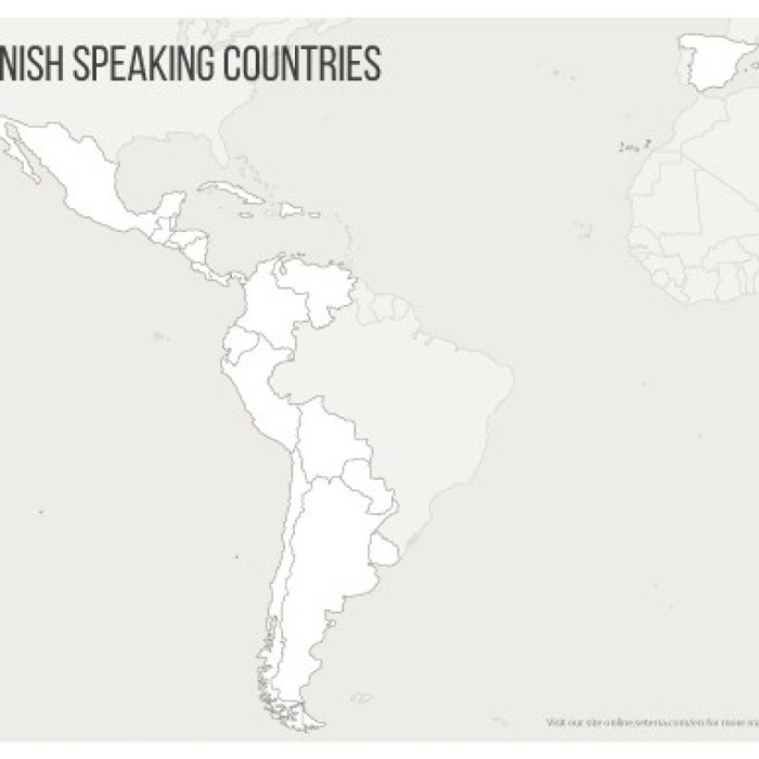 Map spanish countries speaking song